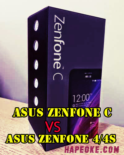 Perbedaan Asus Zenfone c dan Zenfone 4